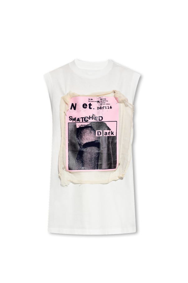 MAISON MARGIELA クルネックリフTシャツ S51GC0531S24430 960 Buy Maison Margiela Illusion Print T-Shirt 'White